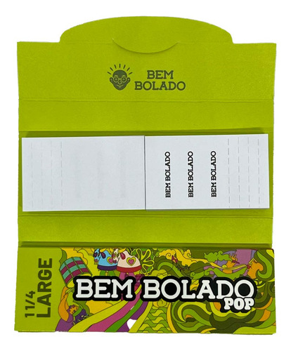 Caixa Seda Bem Bolado Pop Mini Size + Piteira