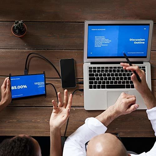 Monitor Elecrow Raspberry Pi, Pantalla Táctil Ips De 5 Pulga