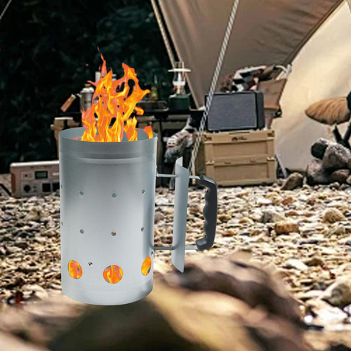 Encendedor Rápido De Chimenea De Acero Inoxidable Multiusos