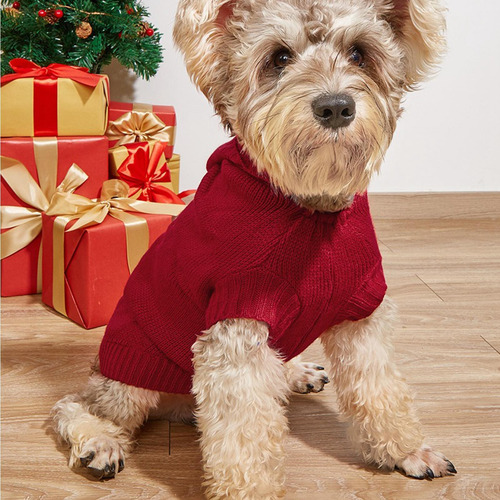 Suéter Navideño Para Perros Pequeños Traje Navideño Para Per