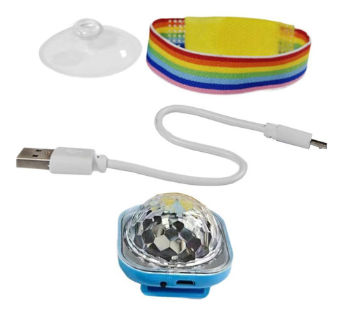 Mini Luz De Disco De Pulsera Disco Led Con Pulsera Portátil