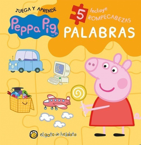 Rompecabezas: Peppa Pig - Palabras - Editorial Guadal