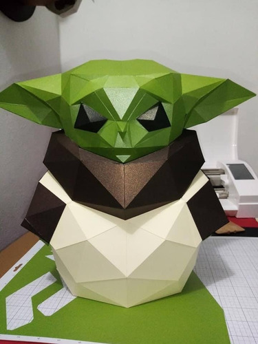 Baby Yoda Papercraft Pdf Star Wars 74