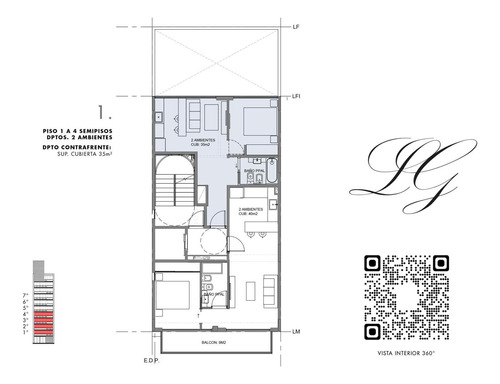 Departamento De 2 Ambientes En Venta En Villa Crespo