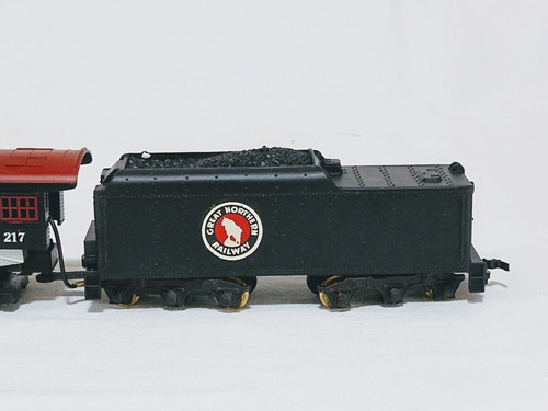 Imagen 9 de 10 de Nico Vapor Mikado Y Tender G N R N°217 Mantua H0 (lvh 40)