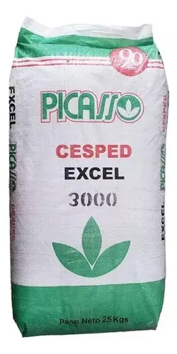 Semilla Cesped Ryegrass Perenne Excel 3000 10kg Picasso