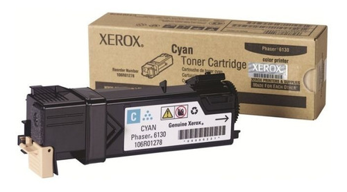 Toner Xerox 106r1278 Cyan Phaser 6130