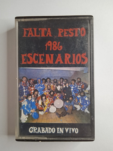 Falta Y Resto 1986 Escenarios Casete Original
