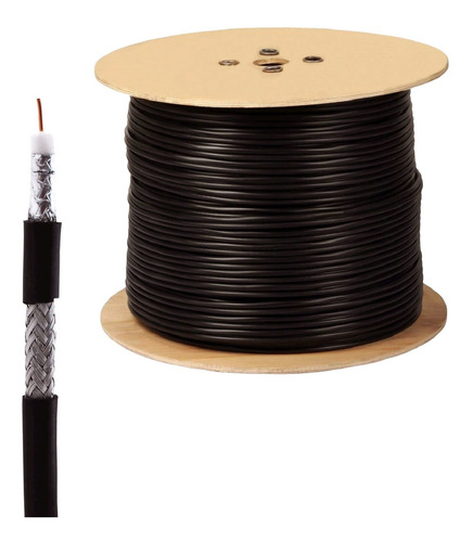 Cable Coaxial 90% 75ohm Rg6 1080-k Dixon X Rollo