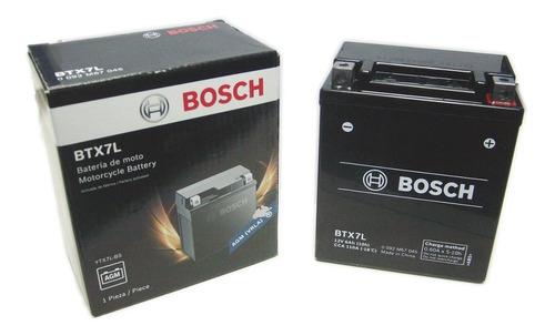 Bateria Bosch Ytx7l Bs Ybr 250 Xtz 250 Ys 250 Cb 250 Gel Agm