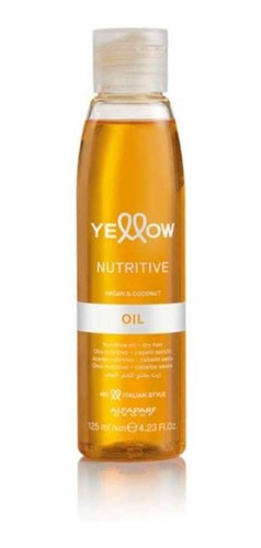 Oil Coco Y Argán Yellow Alfaparf 120ml Nutritivo Seco Brillo