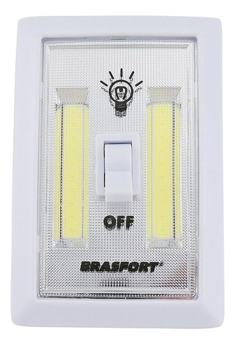 Luminaria Led Brasfort Interruptor P/4aaa  7861