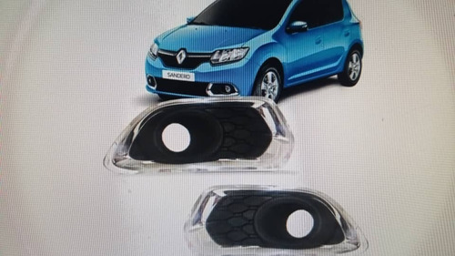 Moldura Crom Derecho Faros Auxiliares Renault Sandero 15/19