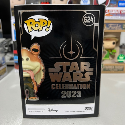 Funko Pop Star Wars Jar Jar Binks 624 Galactic Convention 23 (Usado)