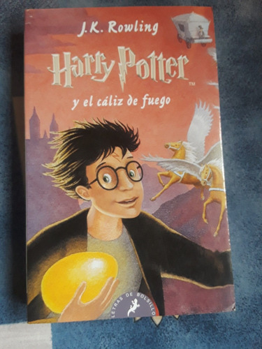 Harry Potter Y El Cáliz De Fuego - J.k. Rowling 