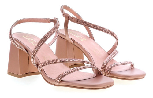 Imagen 3 de 4 de Zapatillas Tacones Dama Mujer Elegante Erez