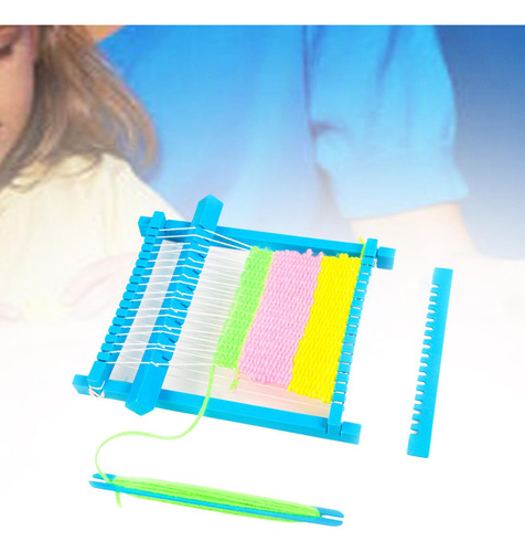 // Kit De Telar Educativo Con Accesorios, Hilo De Tapicería