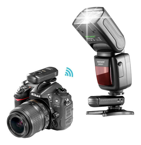 Neewer Nw561 Flash Speedlite Kit Para Canon Nikon Panasonic