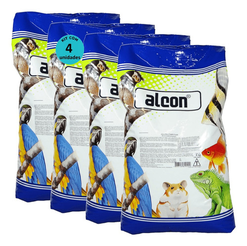 Alcon Eco Club Curió 5kg Kit Com 4 Unidades