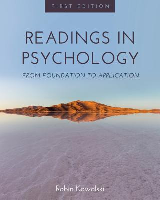 Libro Readings In Psychology: From Foundation To Applicat...