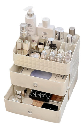 Organizador Cosmético Cajón Apilable Para Baño Y Escritorio