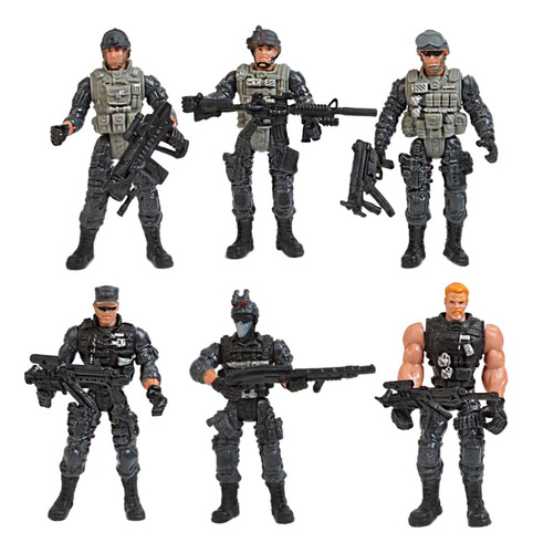 6x Brinquedo Do Homens Conjunto Realista Ranger Figuras De
