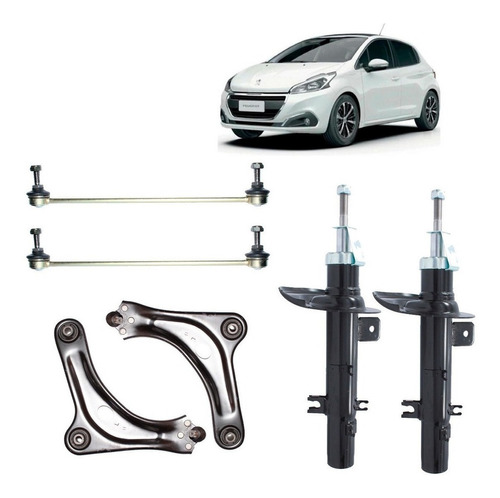 Kit Suspension Para  Peugeot 208 1600 Ep6 Dohc 12-17