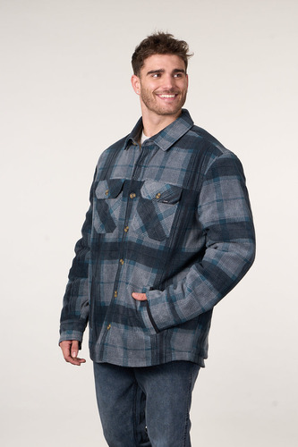 Chaqueta Leñadora De Polar Y Sherpa Hombre Polemic
