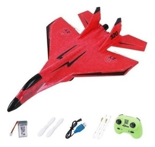 Remote Control Airplane Children Boys Adults Red