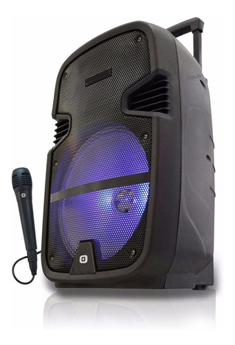 Parlante 12 Portatil Bateria Bluetooth Potencia 2000w Radio Inalambrico Y 220v Luces Led+ Microfono + Calidad De Sonido