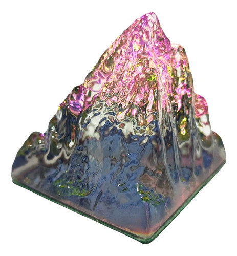 Pirámide Energética Prisma Tornasol Sanación Y Limpieza