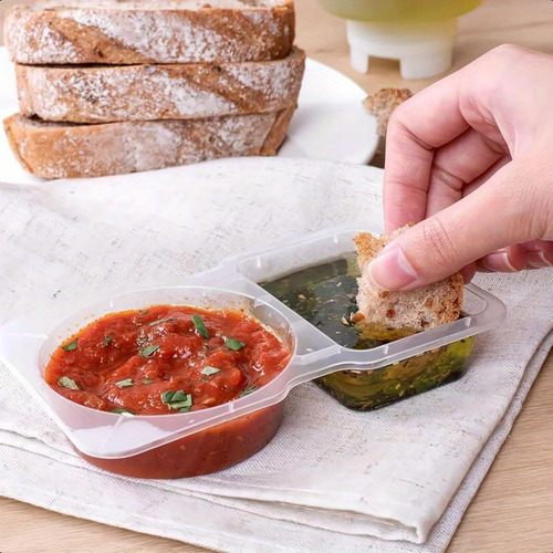 Grab And Go Snack Containers Reusable,double Compartment