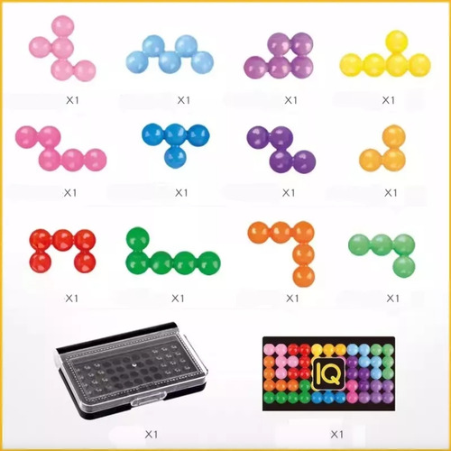 Juego De Mesa Iq-puzzler Pro Smart Games 120 Challenges