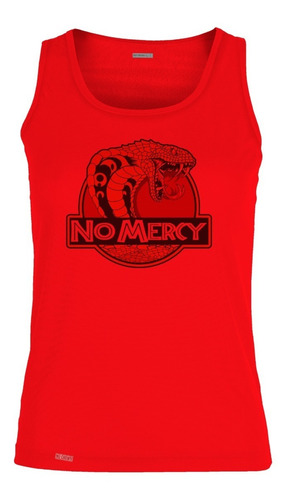 Camiseta Esqueleto No Mercy Cobra Kai Logo Karate Kid Isk