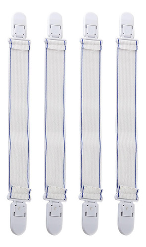 Imagen 2 de 9 de 4 Tiras Multiusos Para Sábanas De Cama, Pinzas, Correas, Suj