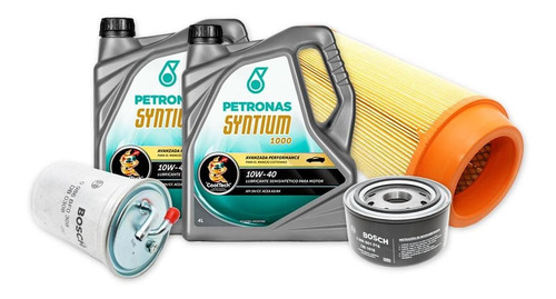 Kit Filtros + Aceite Syntium Chevrolet S 10 2.8 Tdi 4x4