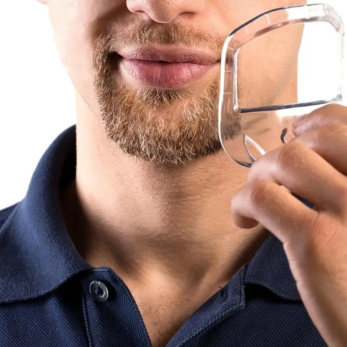 5 Piezas Kit Herramienta Transparente Estilo A Bigote Barba