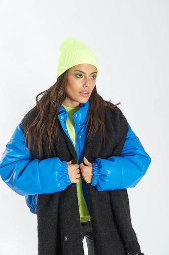 Ruana Manton Lanilla Liso Cashmere Bufanda Colores Kophiphi Negro Lisa Unico