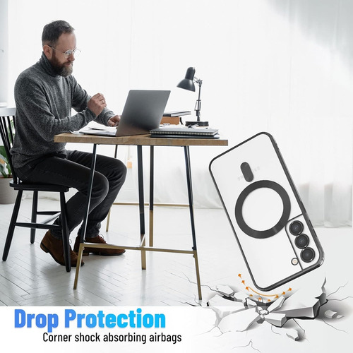 Protector Para Samsung S20fe Iman Para S20 Fe Camara Funda Negro S20 Fe