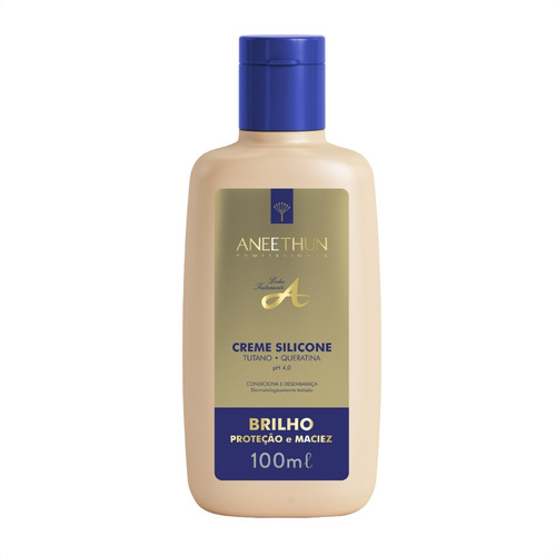Kit 3 Cremes De Silicone Aneethun 100ml E Mini Pente Beauty