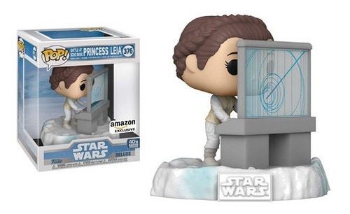 Funko Pop Star Wars Battle Echo Base Princesa Leia Exclusivo