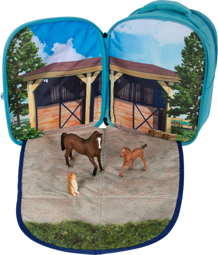 Mojo - Mochila 3d Horse Club Playscape Colección Completa .