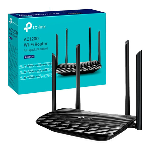 Router Tp Link Archer C6 Ac1200 Dual Band Mu-mimo Bagc