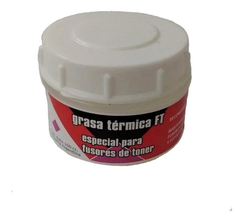 Imagen 1 de 3 de Grasa Fusor Delta Impresora Laser 100g Filmina Heating Toner