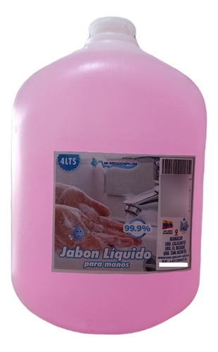 Galon De Jabon De Manos Antibacterial Al Mayor Y Detal