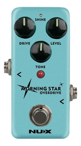 Pedal Guitarra Nux Nod3 Morning Star Overdrive