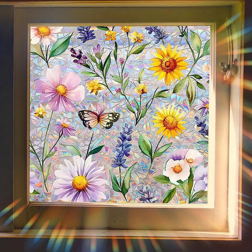 Ventana Rainbow Privacy Película Ventana De 45cmx45cm