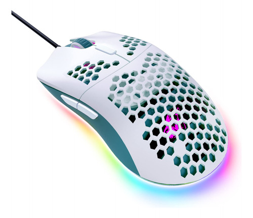 Magic-refiner Mouse Para Juegos Ligero Con Cable, Carcasa D.