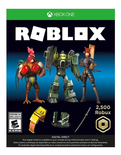 Consola Xbox One S 1tb Bundle Roblox 2500 Robux Extras Mercado Libre - 2500 robux roblox cualquier consola mercadolider gold