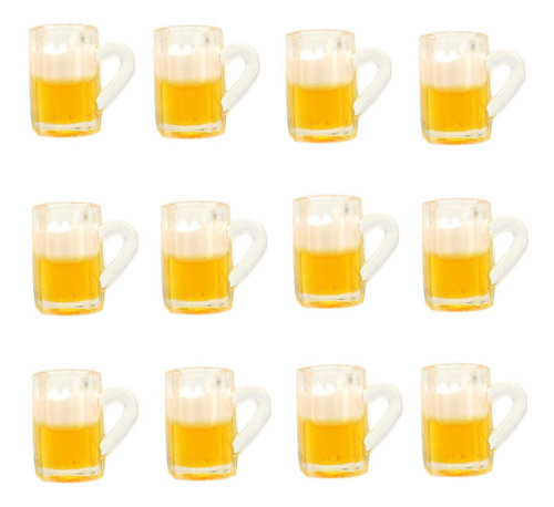 Xinhongo - Juego De 12 Tazas De Cerveza En Miniatura Para Ca